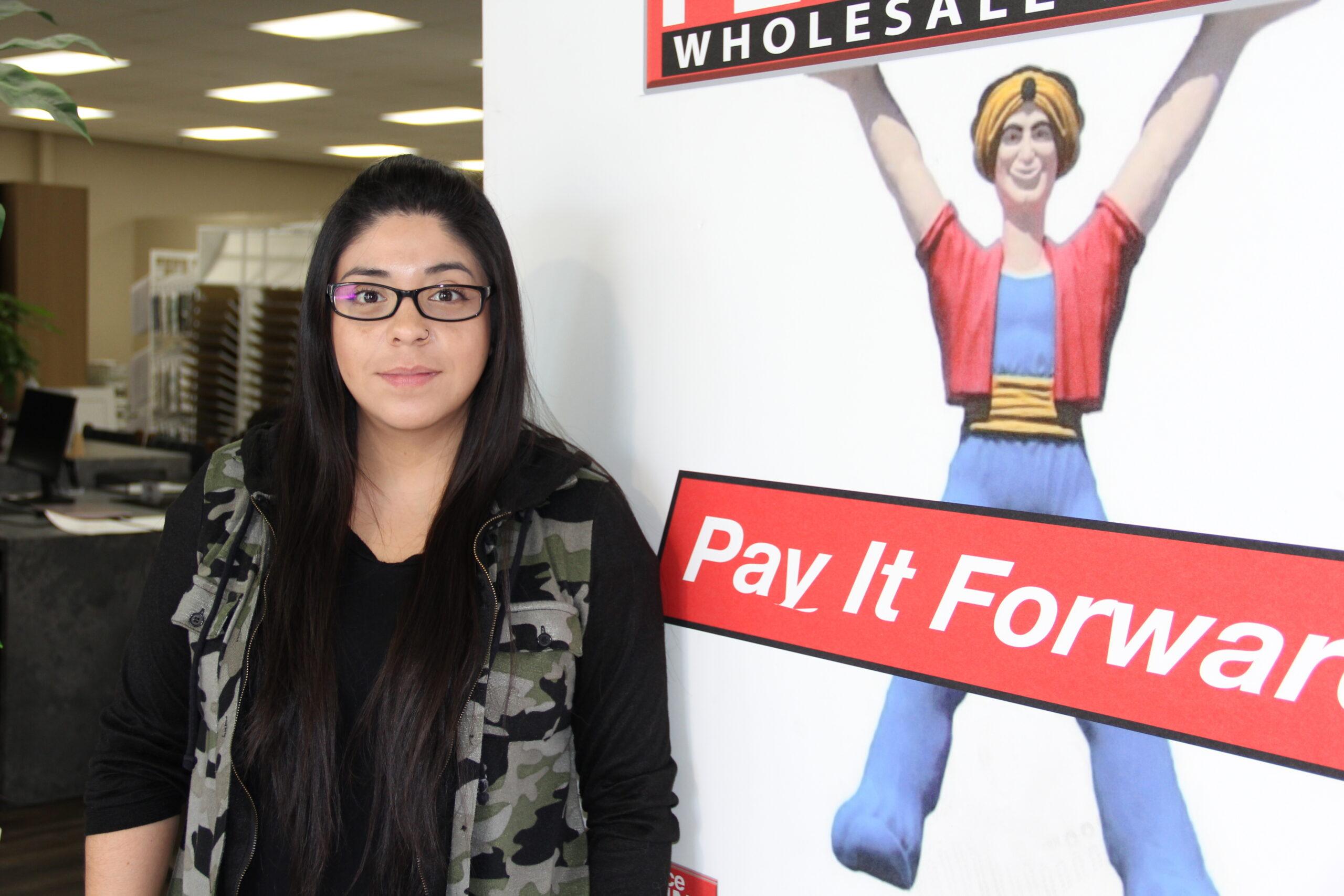 Alondra, Sales Rep at Pay It Forward Flooring in Las Vegas