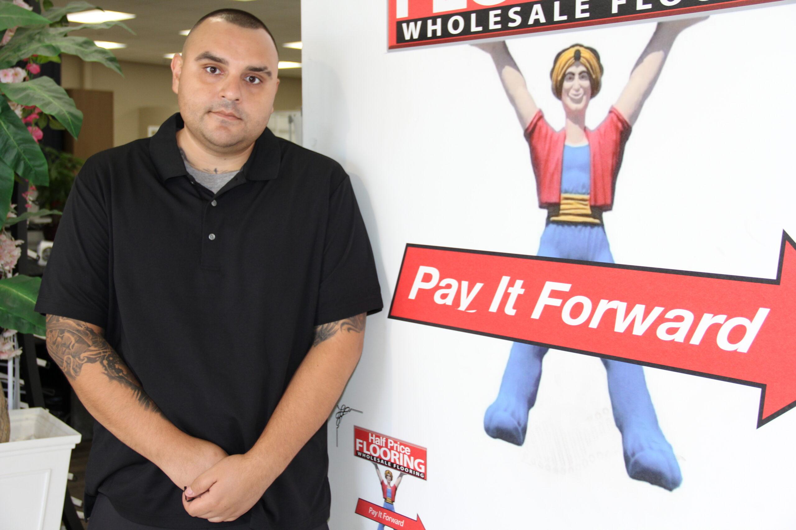 Salvador Franco, Sales Rep at Pay It Forward Flooring in Las Vegas