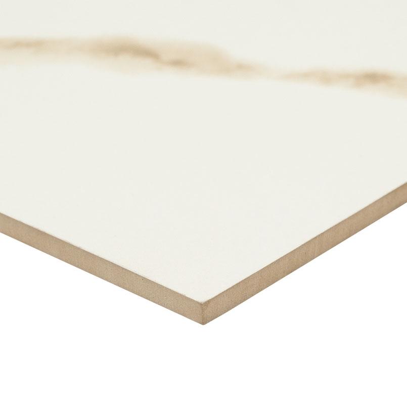 Eden Calacatta tile edge detail