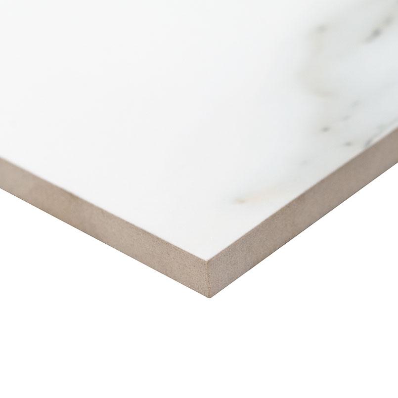 Aria Bianco tile edge detail