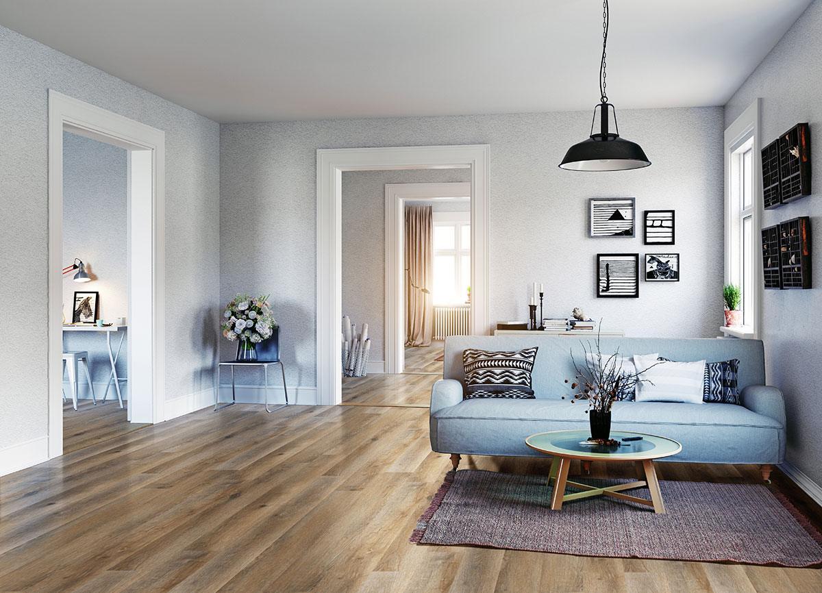 Reclaimed Oak Katavia LVP #1005 room scene