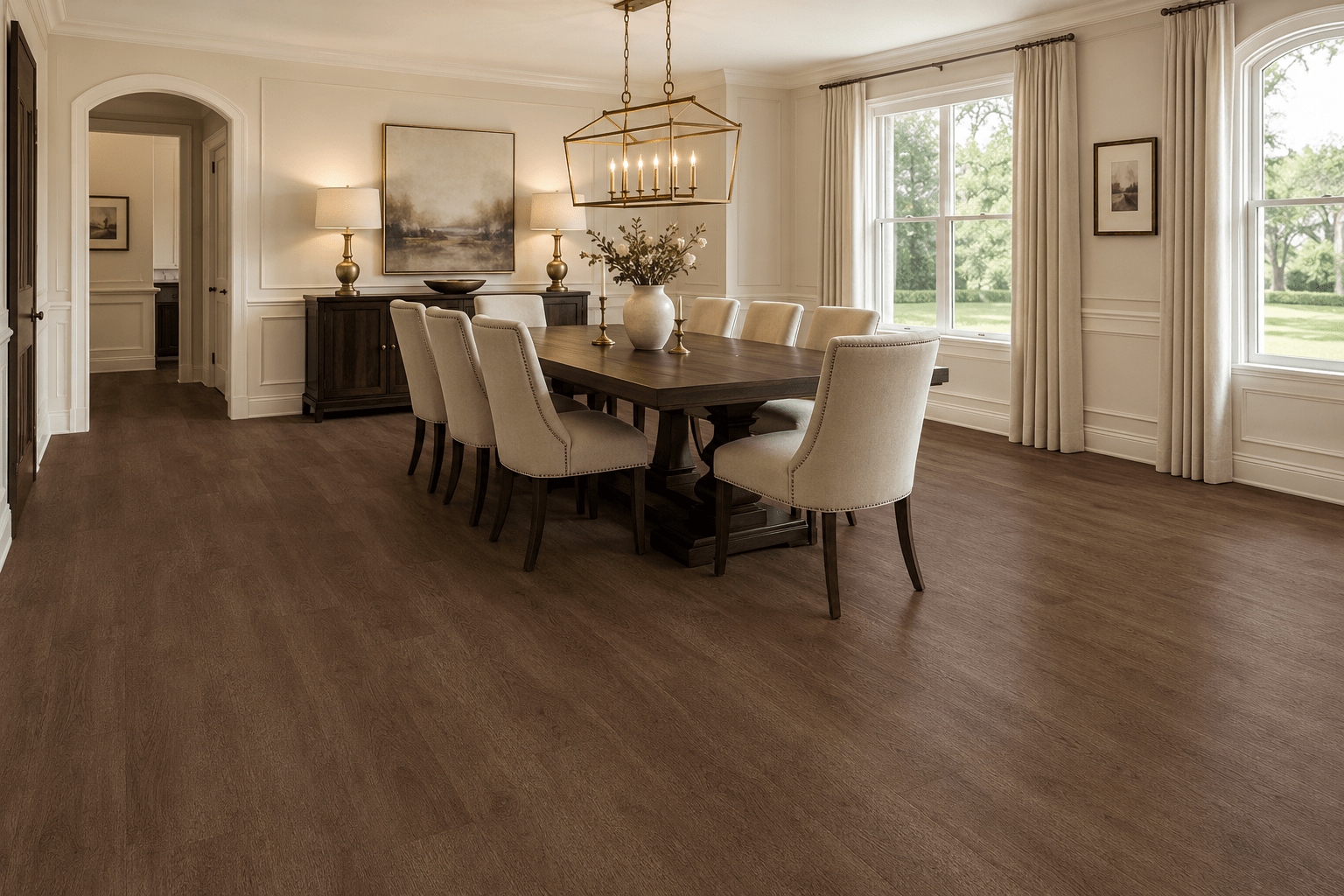 Eris VacuuBond LVT room scene